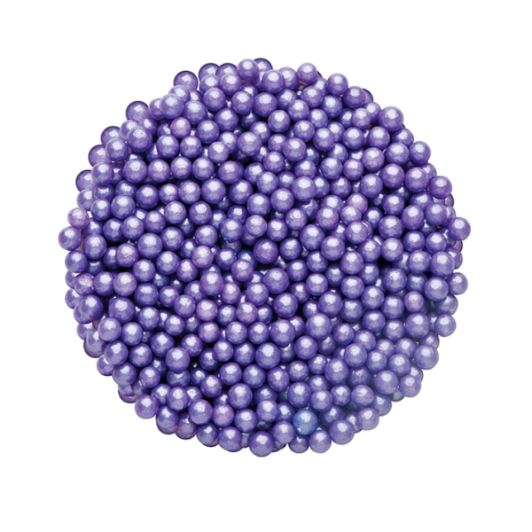 Perlute din Zahar 2 mm - Violet / Mor - 90 gr - Dr Gusto