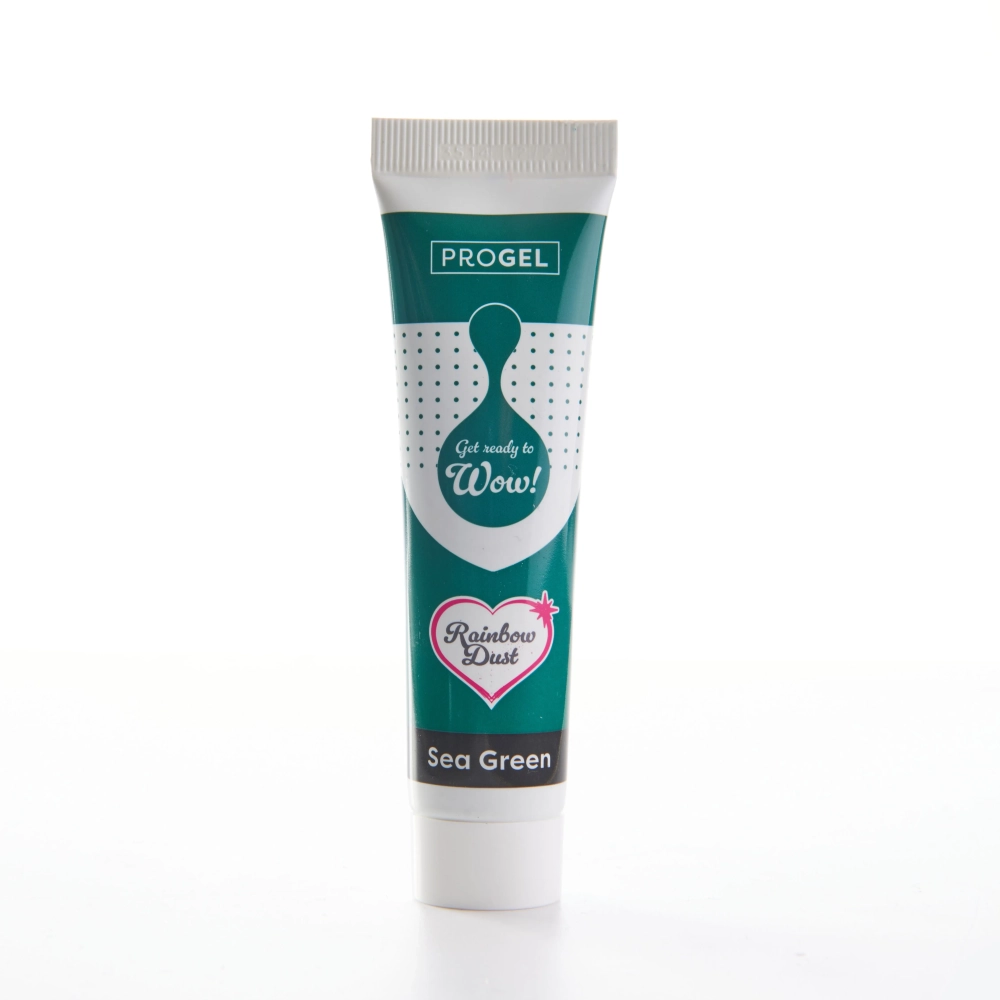 Colorant Alimentar Concentrat Gel - VERDE MARIN / Sea Green – 25 GR - Rainbow Dust