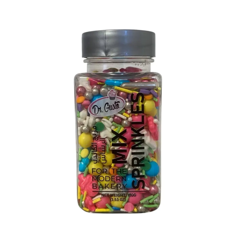 Sprinkles Rods Mix - Decor Zahar Mix 31 - 100 gr - Dr Gusto