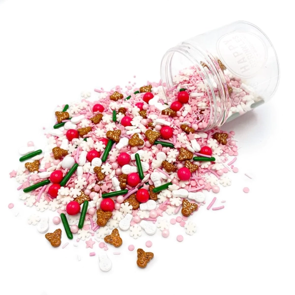Rudolph &amp; Friends - fara E171 - 90g - Happy Sprinkles
