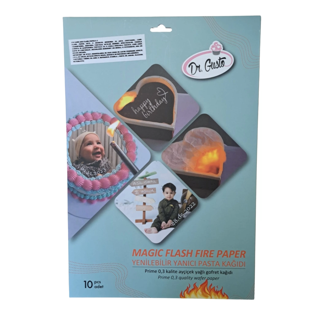 Set 10 Foi de hartie Flash Paper - A4 - Dr. Gusto