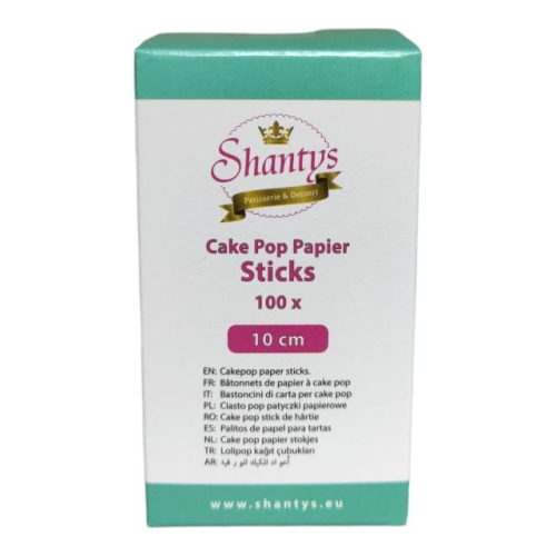 Set 100 buc Betisoare pentru Cake Pops - 10 cm - Shantys