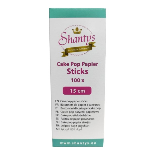 Set 100 buc Betisoare pentru Cake Pops - 15 cm - Shantys