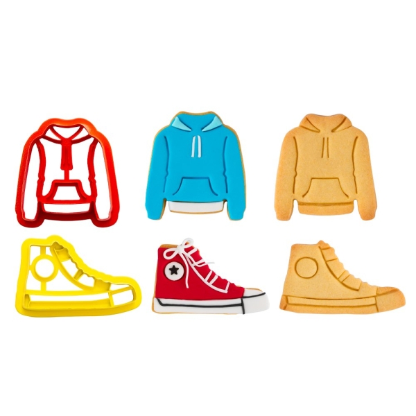 Set 2 buc Decupator din plastic - TEEN CUTTER - Decora