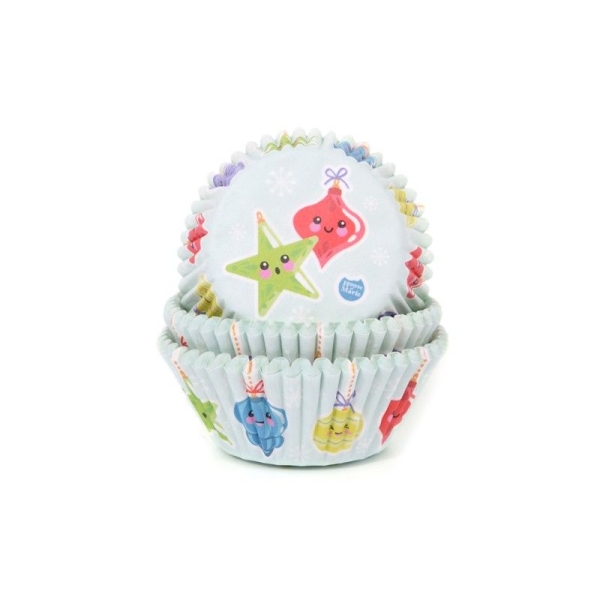 Set 50 buc Forme de copt briose-Decoratiuni de Craciun-House of Marie
