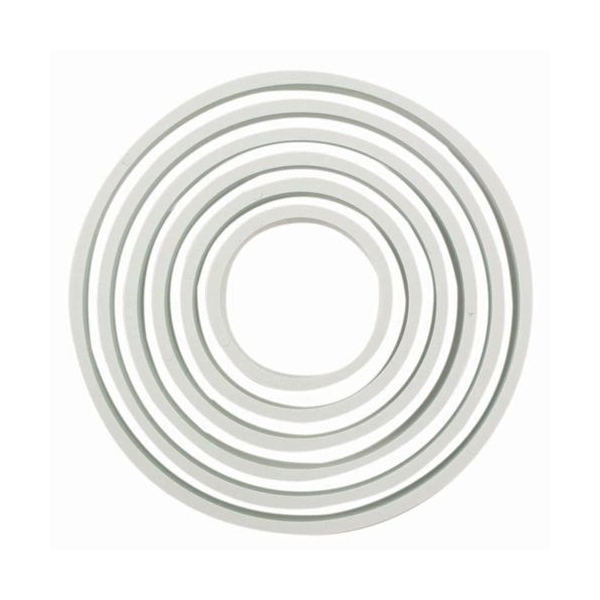 Set 6 Decupatoare din Pastic Rotunde - PME