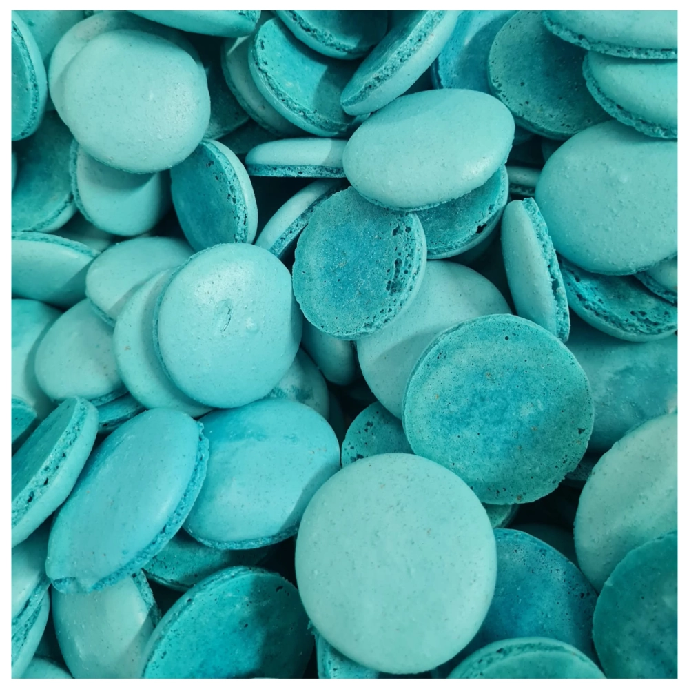 Set Coji Premium pentru Macarons - Albastru, 300 g - Anyta Cooking