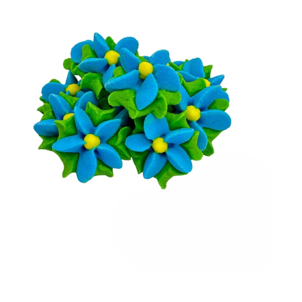  Set decor comestibil - &bdquo;Floare de padure bleo"  -  Anyta Cooking 