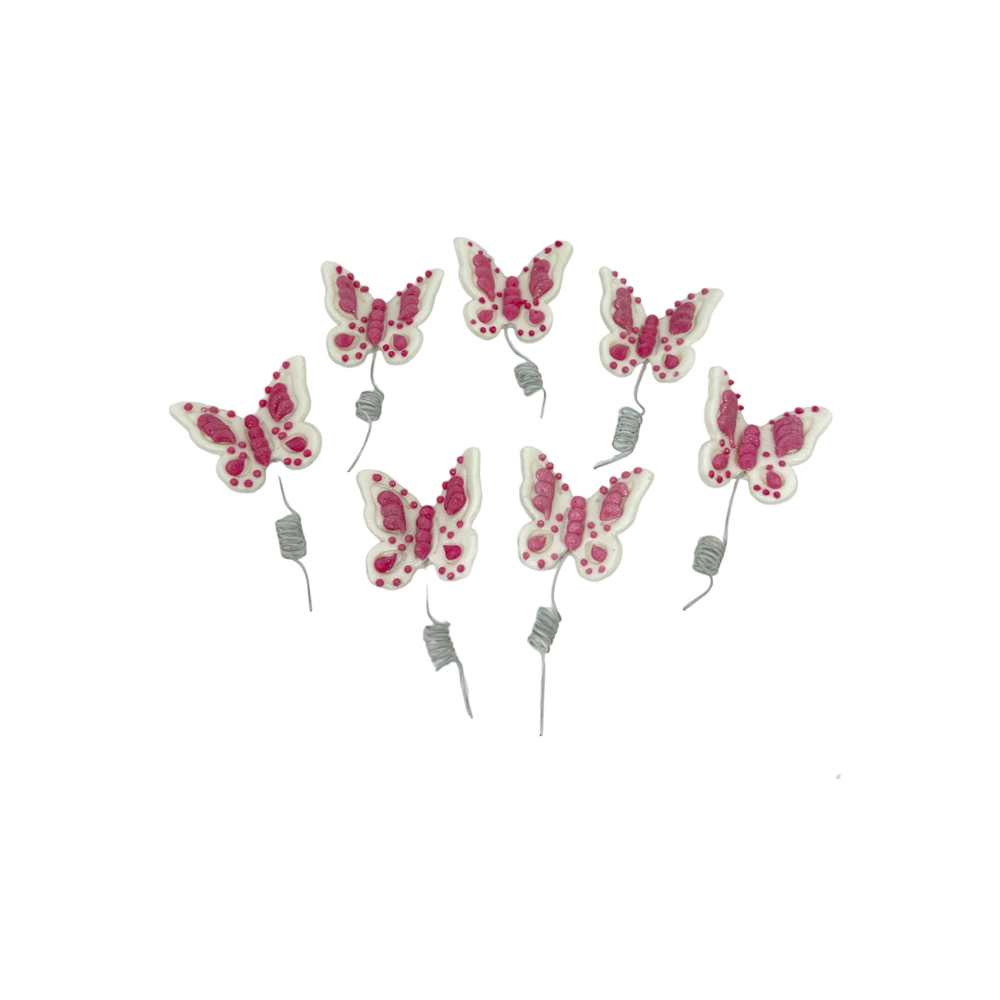  Set decor comestibil - &bdquo;Fluturi de primăvară B", 7 buc - Anyta Cooking 