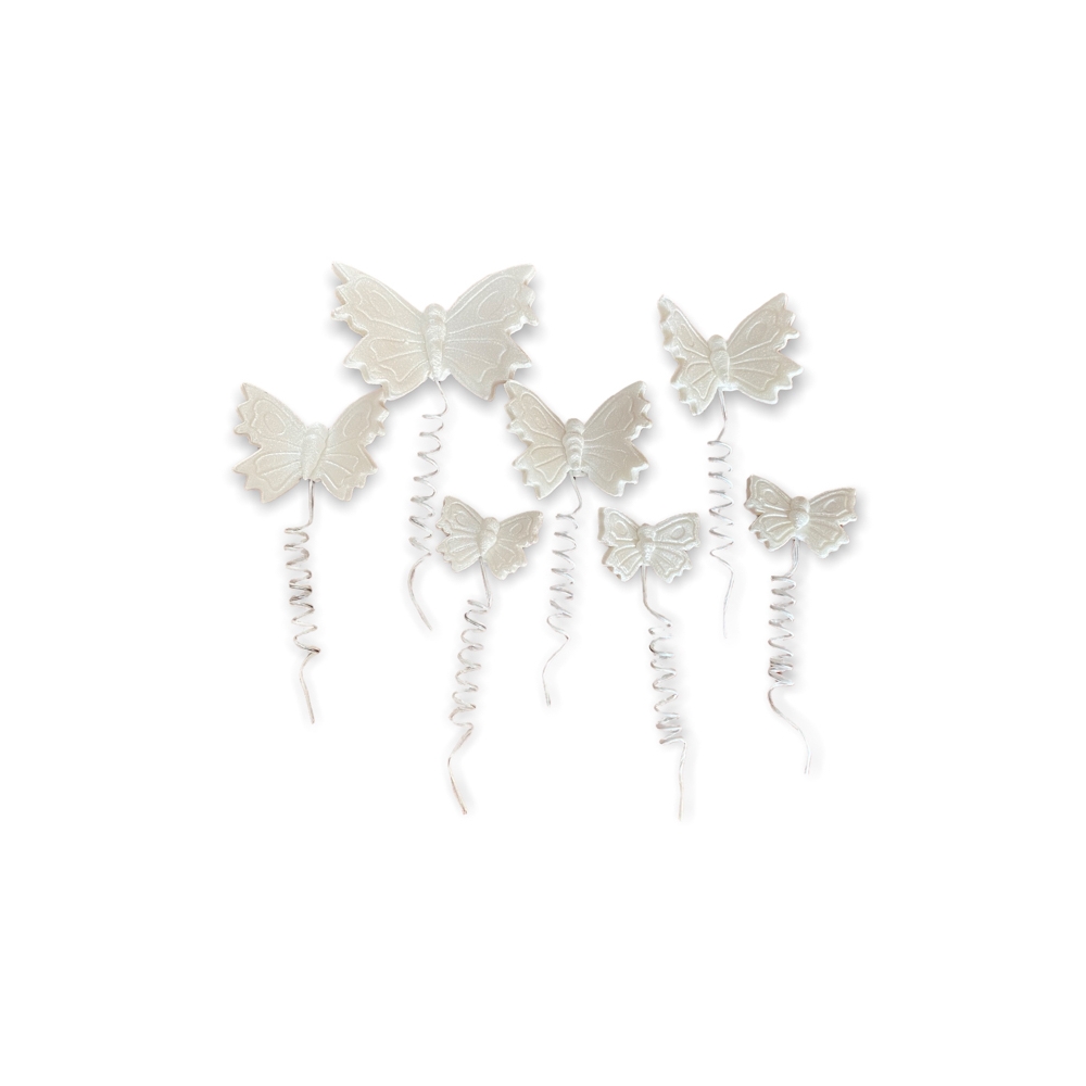  Set decor comestibil - &bdquo;Fluturi de primăvară Premium&rdquo; - Anyta Cooking 