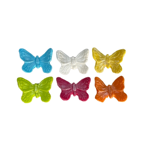  Set decor comestibil - &bdquo;Fluturi premium mix&rdquo; 6 buc- Anyta Cooking 