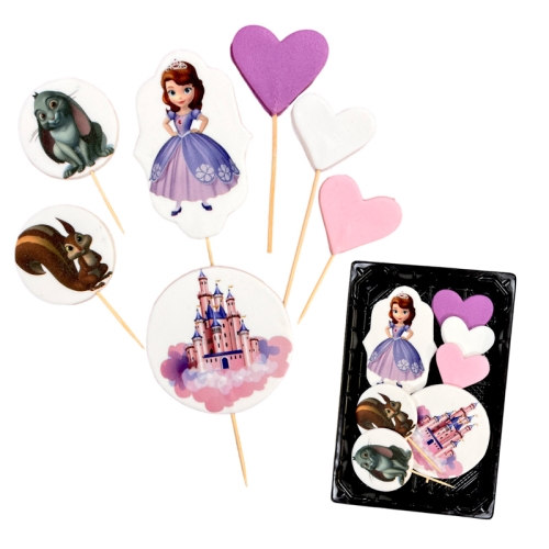  Set decor comestibil - Printesa Sofia TOP" - Anyta Cooking 