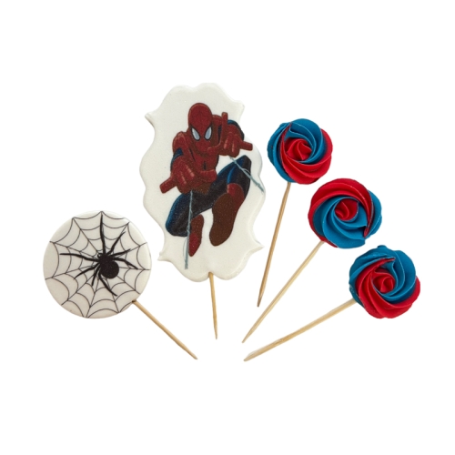  Set decor comestibil - "Spiderman 2D"- Anyta Cooking 