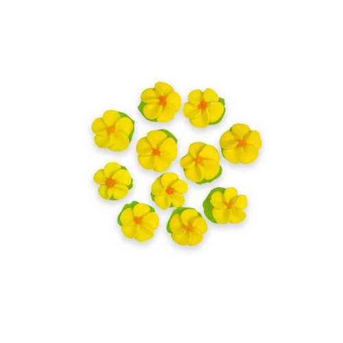  Set decor comestibil - "Vinny simplu galben"  11 buc Anyta Cooking 