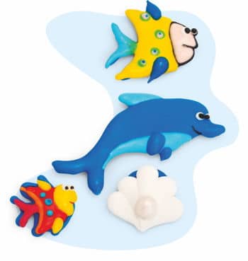 Set decor din zahar- Pesti – Fish#1 - YKPACA 