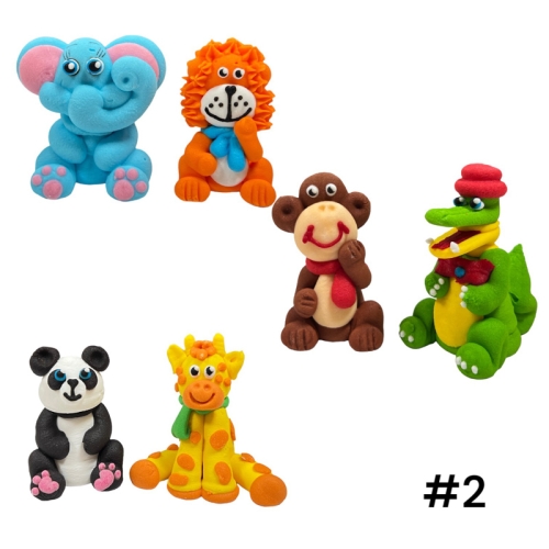 Set  Figurine comestibile - Animale Africane nr2- Anyta Cooking