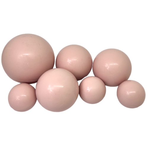 Sfere comestibile pudră &ndash; set 7 buc pentru decorarea deserturilor &ndash; Anyta Cooking