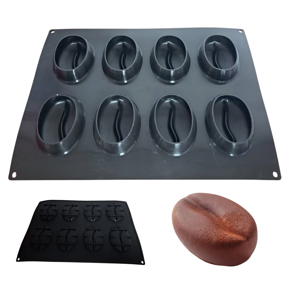 Mulaj din silicon monoportie - Cafea - Cesil