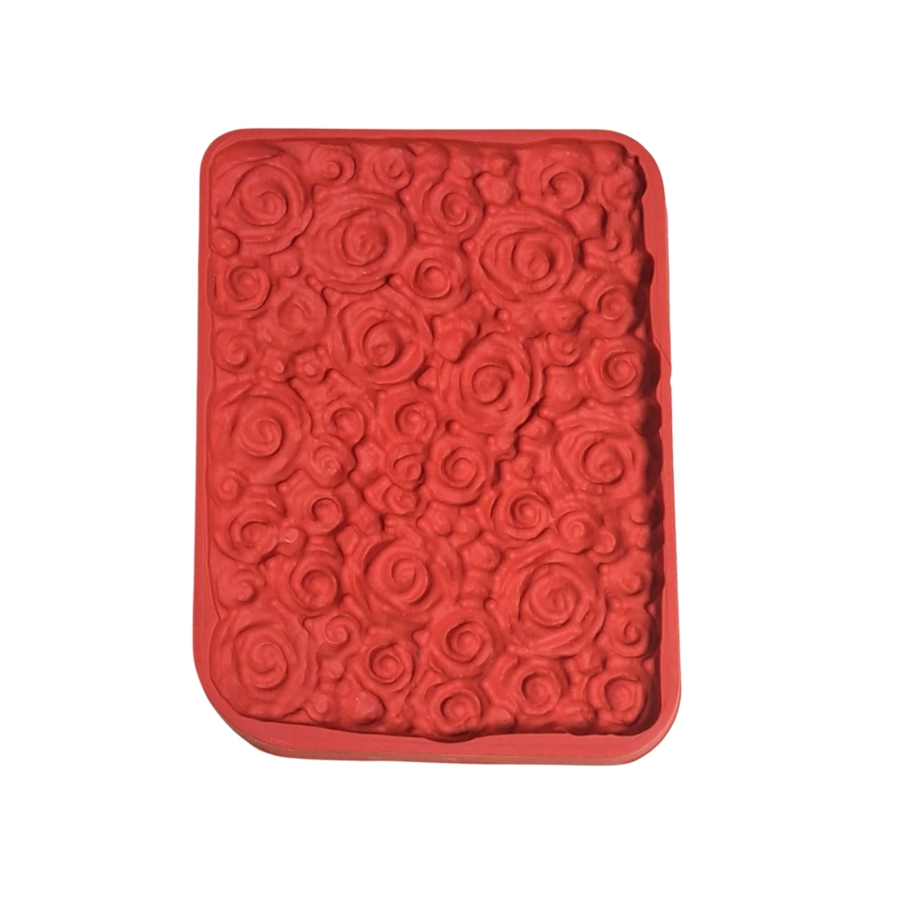 Mulaj din silicon Trandafiri (M3062) - 12,5 x 17 cm - Anyta Cooking
