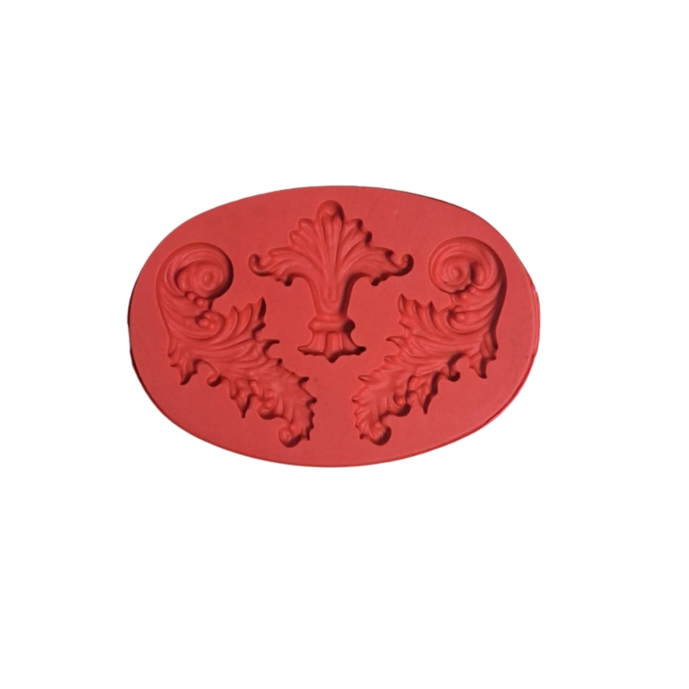 Mulaj din silicon Dantela (M3075) - 6,5 x 10 cm - Anyta Cooking