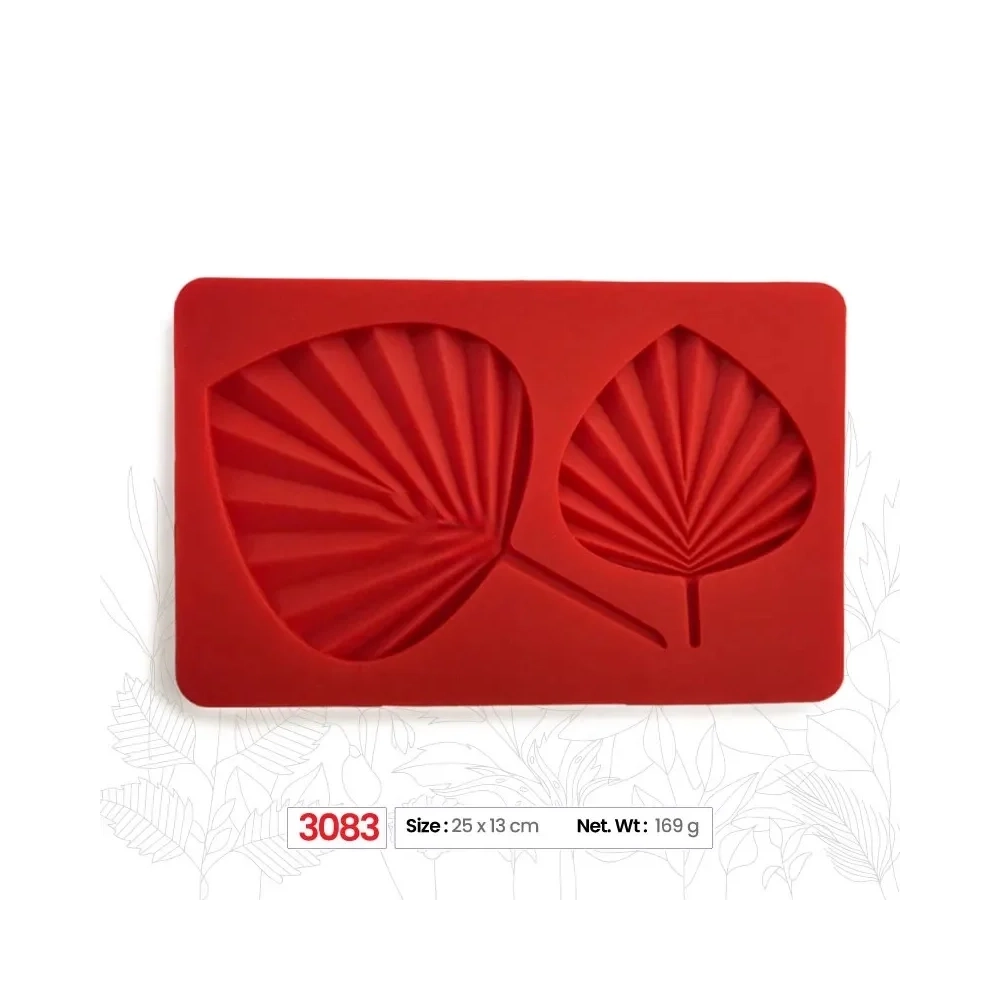 Mulaj din silicon Frunze - (M3083) - 25 x 13 cm - Anyta Cooking