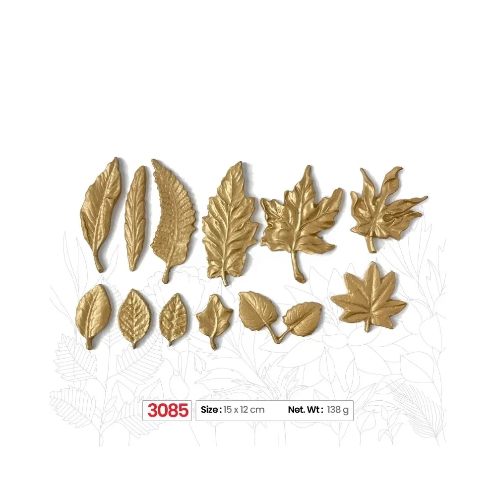 Mulaj din silicon Frunze - (M3085) - 15 x 12 cm - Anyta Cooking