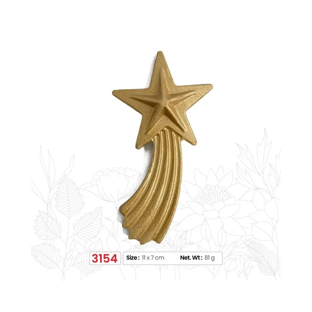 Mulaj din silicon Stea Cazatoare - (M3154) - 11 x 7 cm - Anyta Cooking