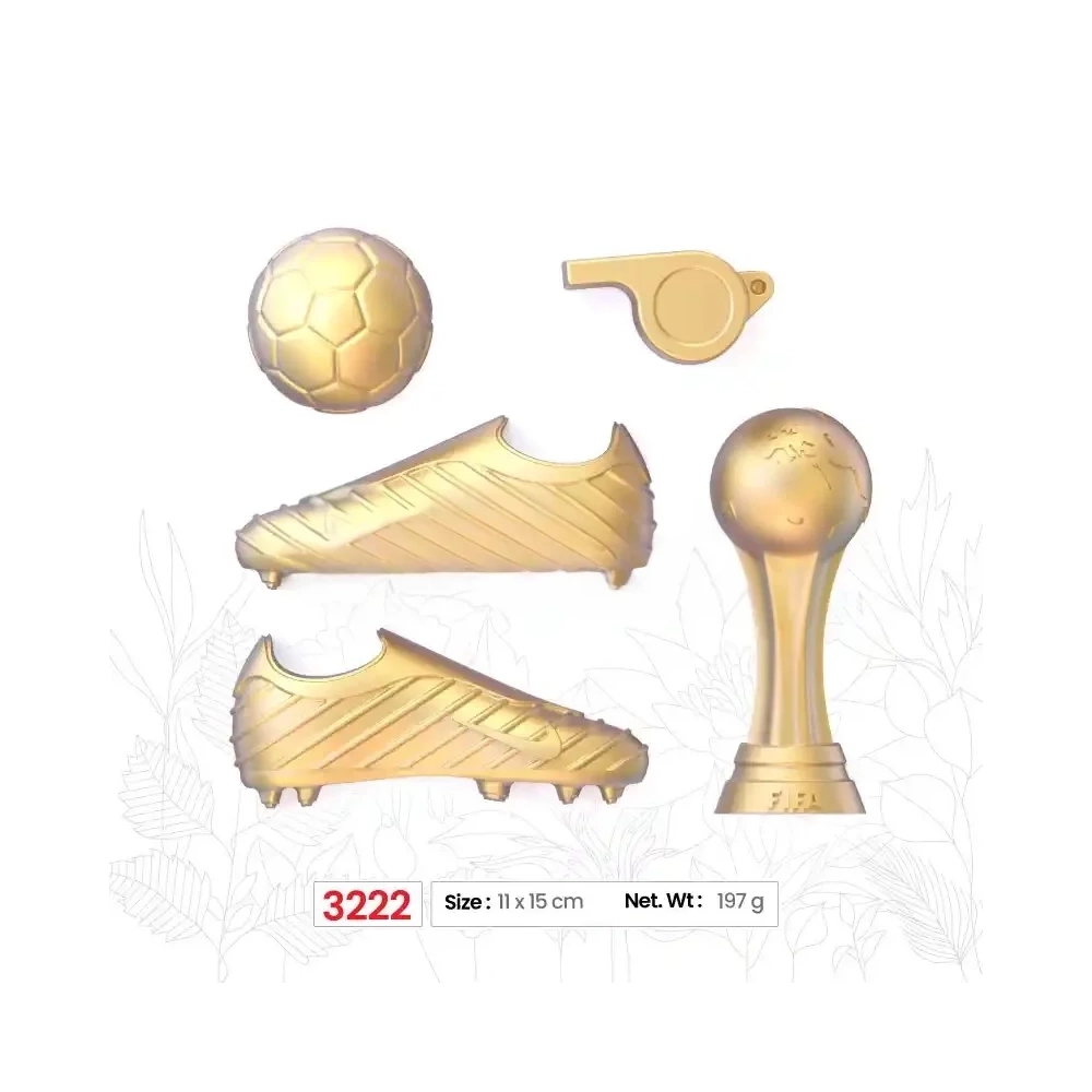 Mulaj din silicon Fotbal (M3222) - 11 x 15 cm - Anyta Cooking