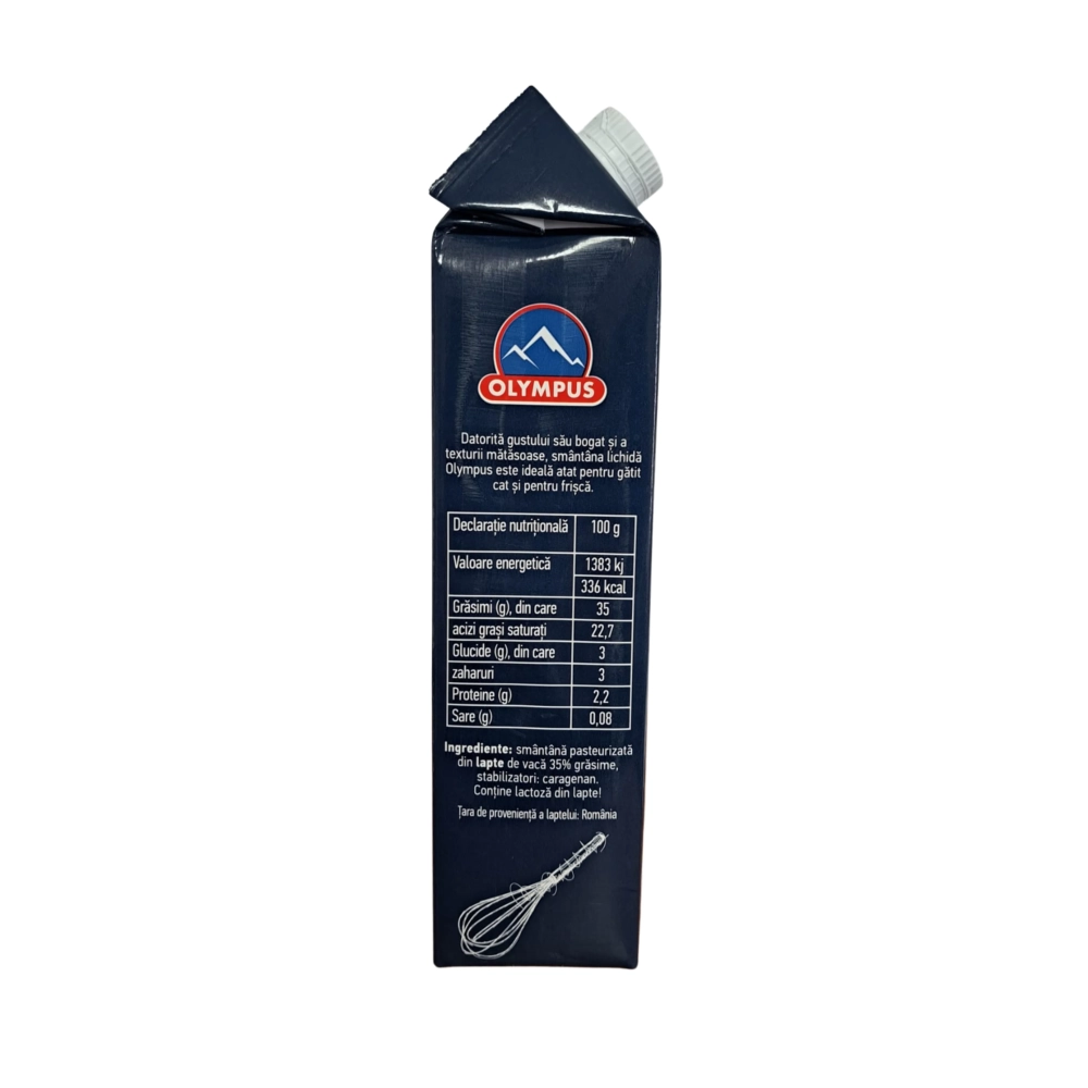 Smantana naturala pentru frisca cu 35% grasime - Olympus
