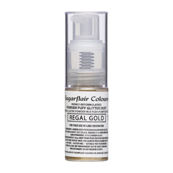 Spray cu Pompita – REGAL GOLD/ AURIU REGAL – 10 G – Sugarflair