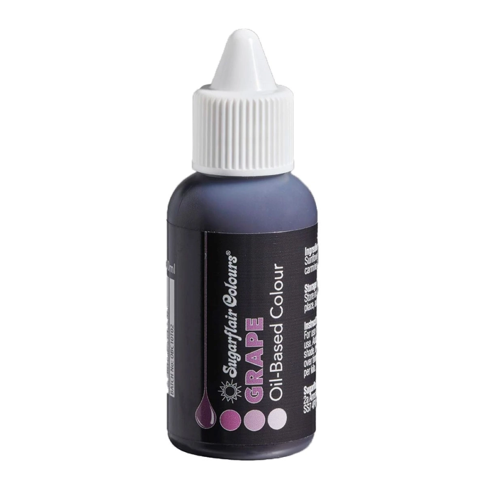 Colorant alimentar liposolubil - Mov inchis / GRAPE - 30ml - Sugarflair