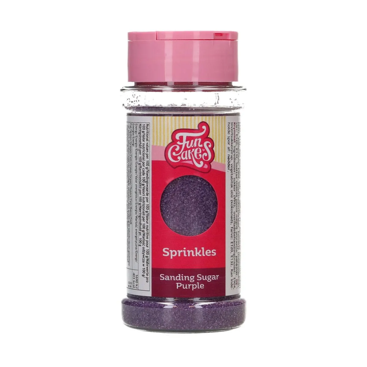 Zahar Colorat - Standind Sugar Purple/Mov - 80 gr - Funcakes