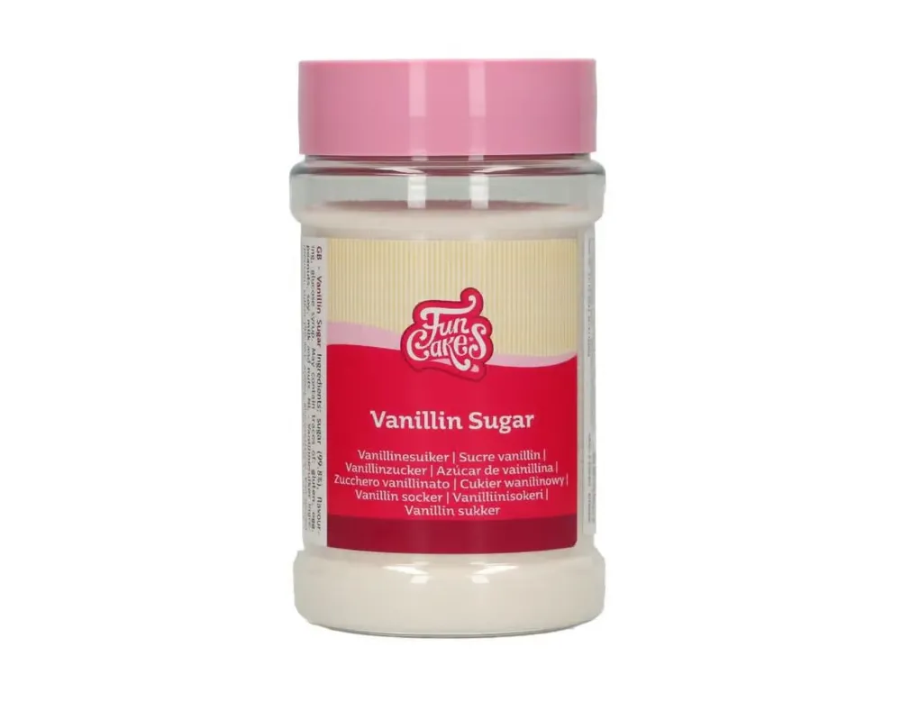 Zahar cu aroma de Vanilie/ Vanillin Sugar - 250 g - Funcakes - Anyta Cooking