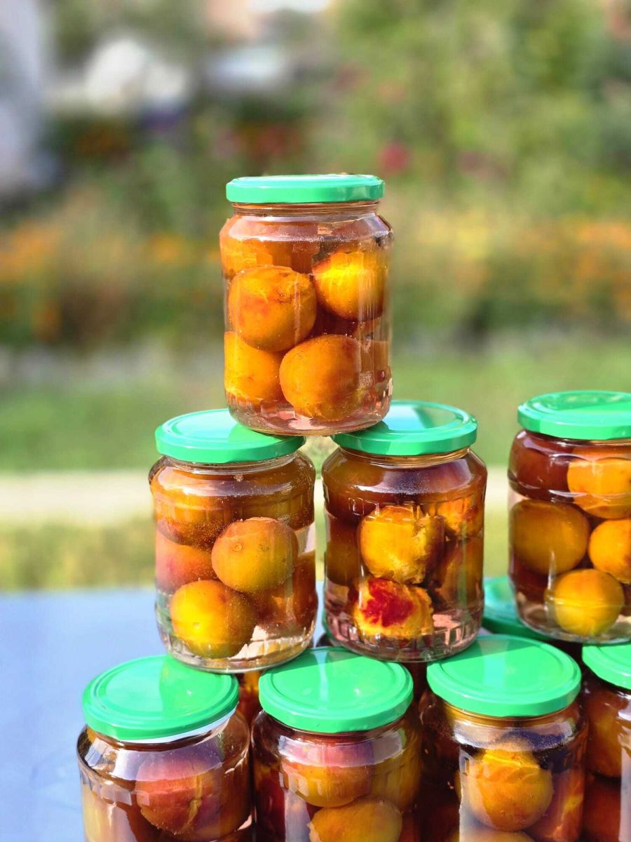 compot de prune la borcan pentru iarna